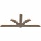 Ekena Millwork Redmond Smooth Timber Gable Bracket, Douglas Fir, 60"W x 25"H x 1 1/2"D x 3 1/2"F, 10/12 Pitch GBW060X25X0204RED00SDF - alternate 2